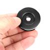 45 RPM Record Turntable Adapter Large Hole Conversion Sheet   Black Clamp Adapter for Most Big Hole Records