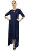Bimba Asymmetrical Hem Maroon Rayon Kurta With Scarf Designer Kurti Clothing -