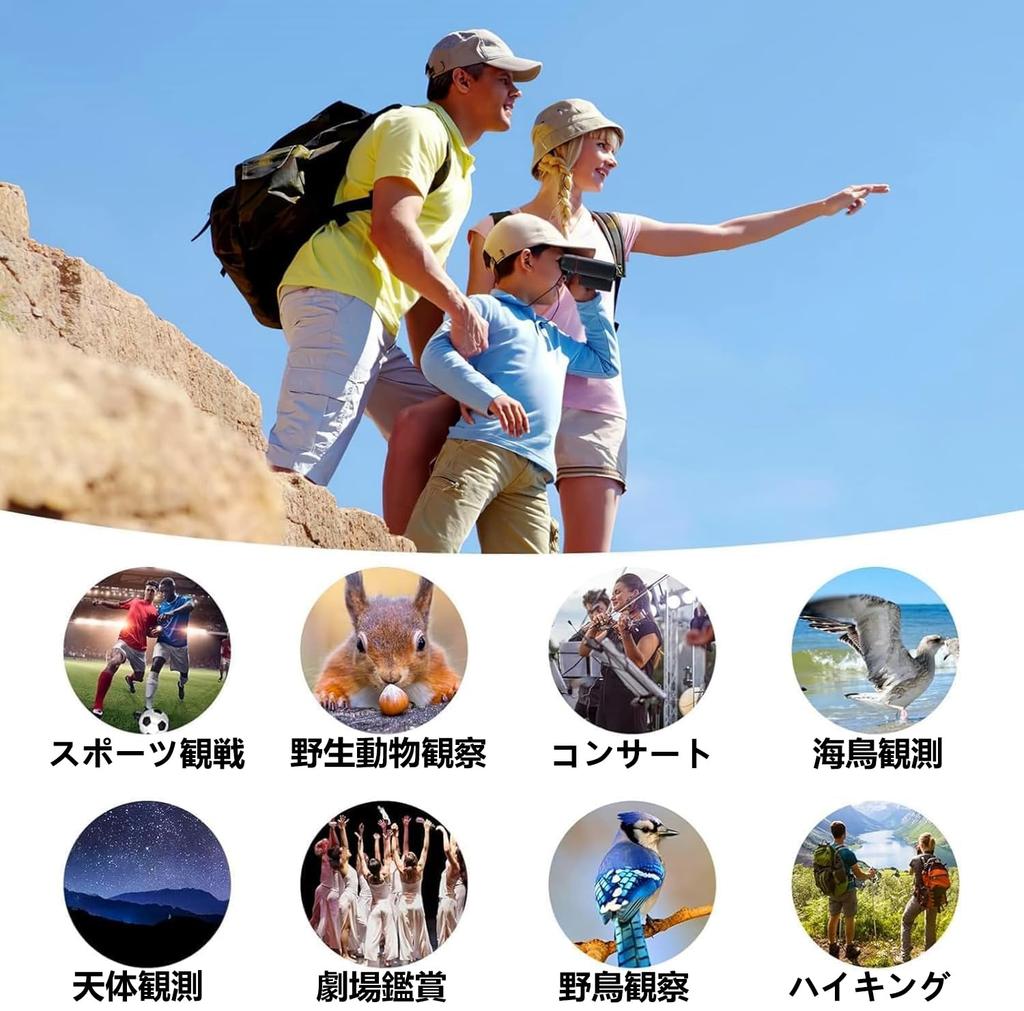 20x Magnification Binoculars for Live Performances, Opera Glasses, Industry-Leading BAK4 Optical Lenses & FMC Multi-Layer Coating, Anti-Vibration,