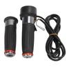 1Pair Electric Vehicle Twist Throttle Accelerator Handle Grip Double Ring Handle Grips Set