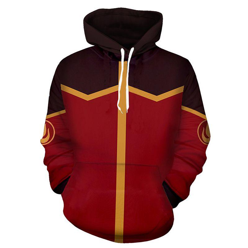 Luxurious Avatar The Last Airbender Hoodie Cosplay Costume Sweatshirt For Ultimate Comfort