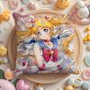 PIKPAKA SSailor MMoon Anime Cushion Cover Plush Fabric Soft DoubleSided Printed Sofa Warm Winter Home Gift Pillow Cover