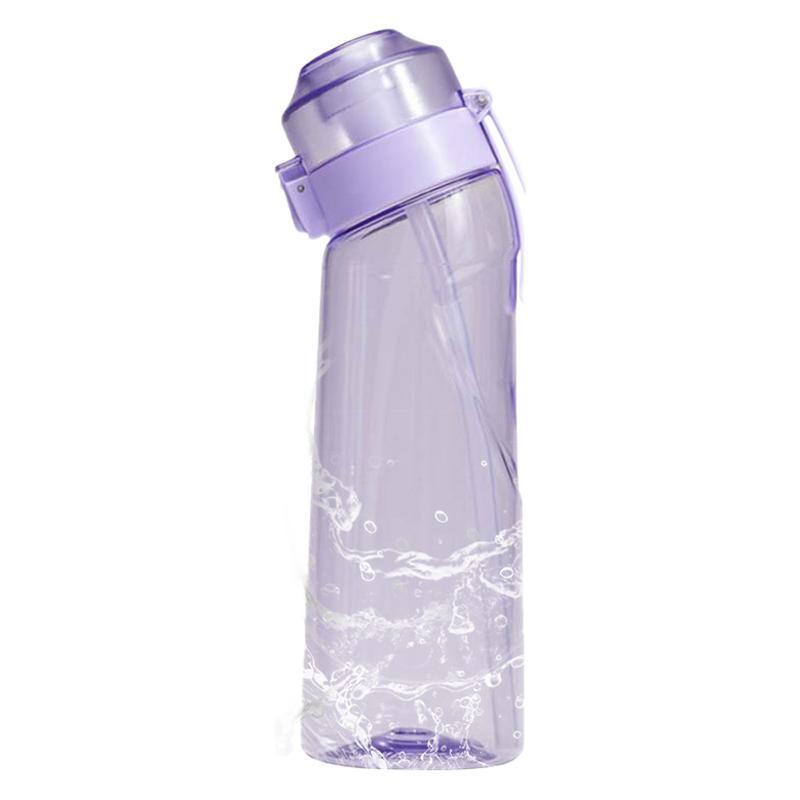 High-Capacity Flavored Tritan Water Bottle Set with Aroma Ring - Heat Resistant and In Stock
