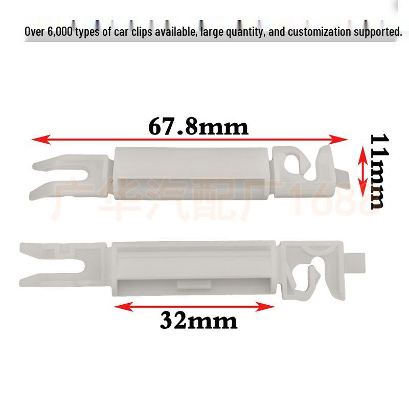 Front Windshield Trim Water Channel Pressure Strip Clip for Citroen Peugeot 308/408 (9671230580)