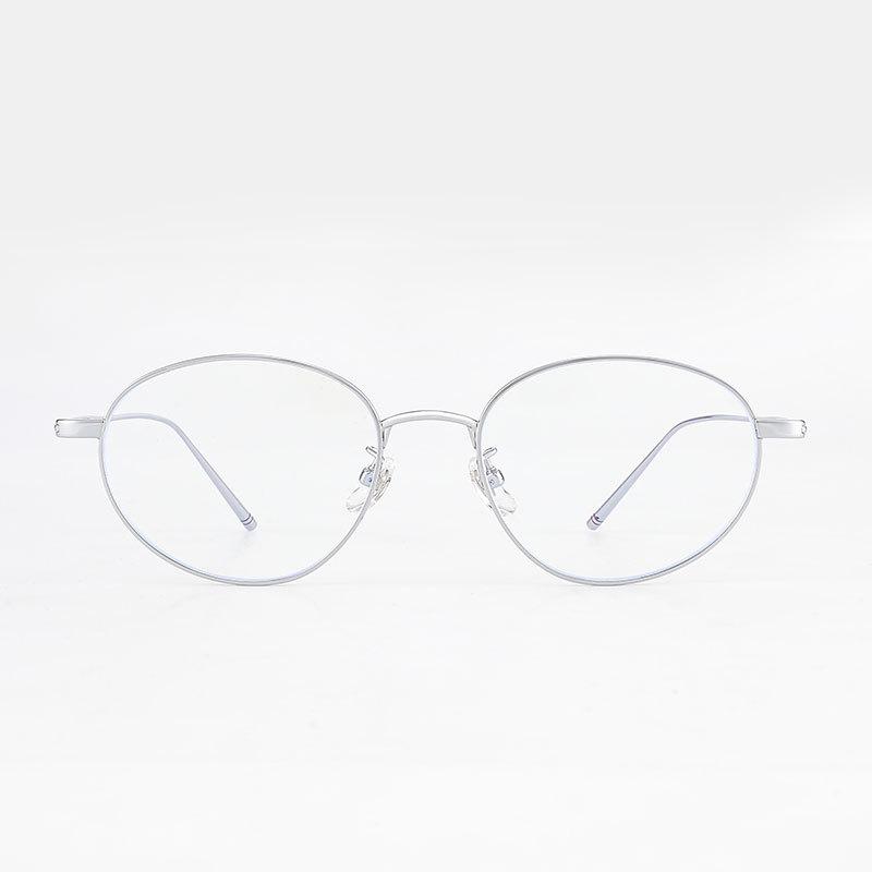 European and American retro cat-eye glasses frame, pure titanium frame, for nearsightedness30886Fashionable plain glasses for women with a high-end