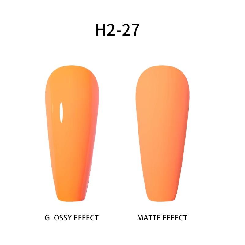 BEAU COLOR 8ML Nail Gel Polish High Pigment UV/LED Color Gel for Nail Art Design and Home DIY Manicure