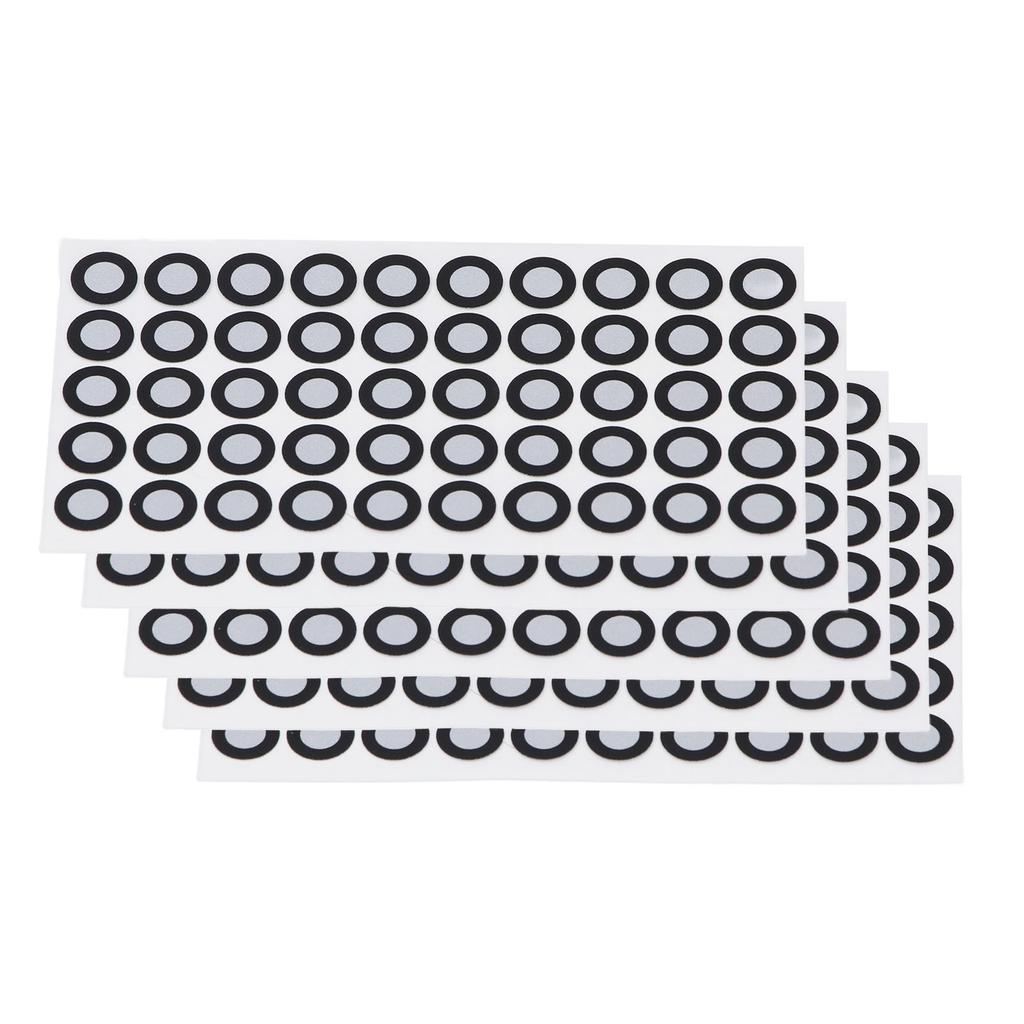 15 Sheet X 50Pcs 3D Scanning Marker 6mm Inner Diameter 10mm Outer Diameter High Accuracy