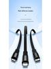 100W Fast-Charging Retractable Data Cable for Apple, Huawei, Android Type-C Devices