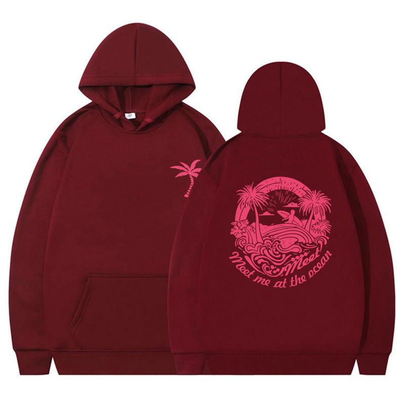 2025 Winter Japanese & Korean Loose Drop Shoulder Casual Hooded Sweatshirt