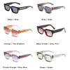  Ins Popular Fashion Square Women Luxury Sunglasses Retro Gradient Shades UV400 Men Trending Sun Glasses