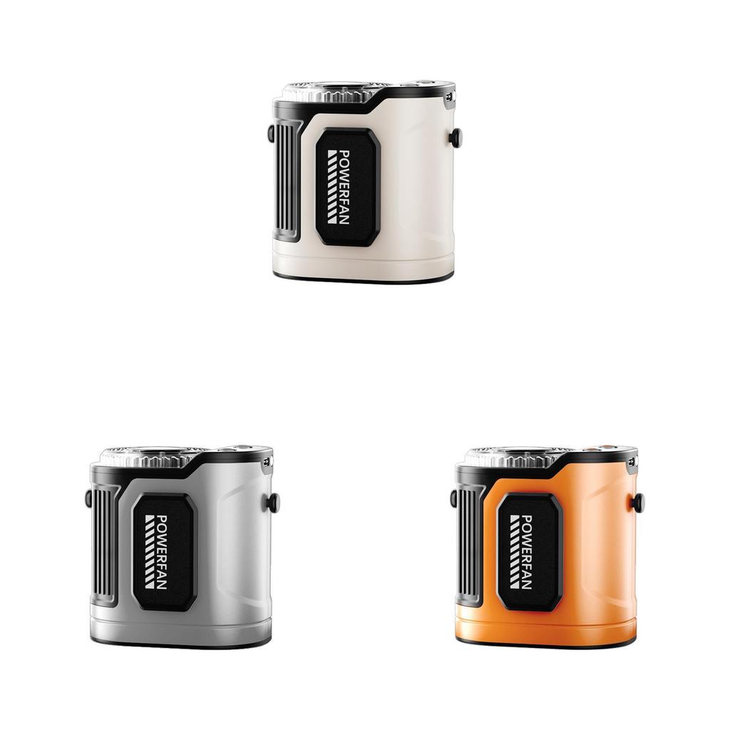 Outdoor Waist Fan With Rechargeable Battery For Camping And Travel
