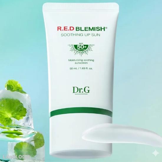 Dr.G Red Blemish Soothing Up Sun Cream 50ml (+Free Gift)