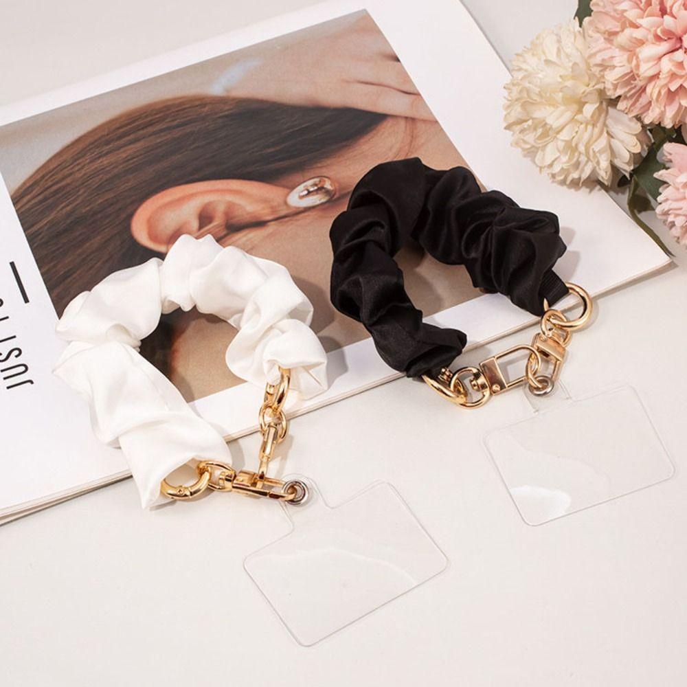 ABS Elastic Mobile Phone Lanyard Wrist Strap Large Intestine Bag Rope DIY Trinkets