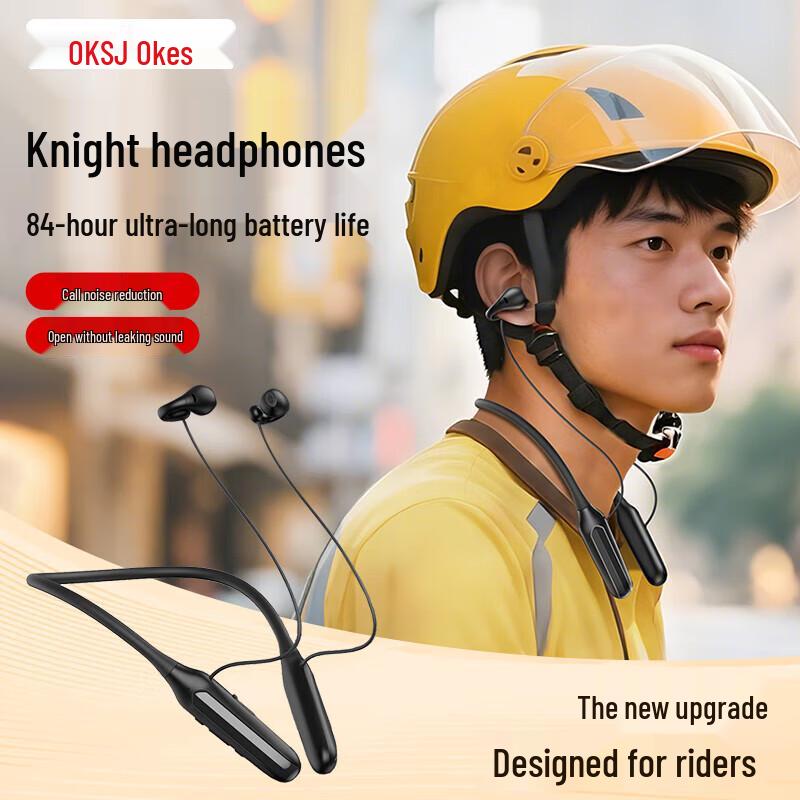 

OKSJ F870 Neckband Open-Ear Clip Bluetooth Sports Headphones