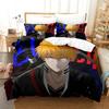 Anime Bleach Duvet Cover Set Single Twin Full Queen King Size Comforter Decorative Bedding Set with Zipper for Girls Boys Kids