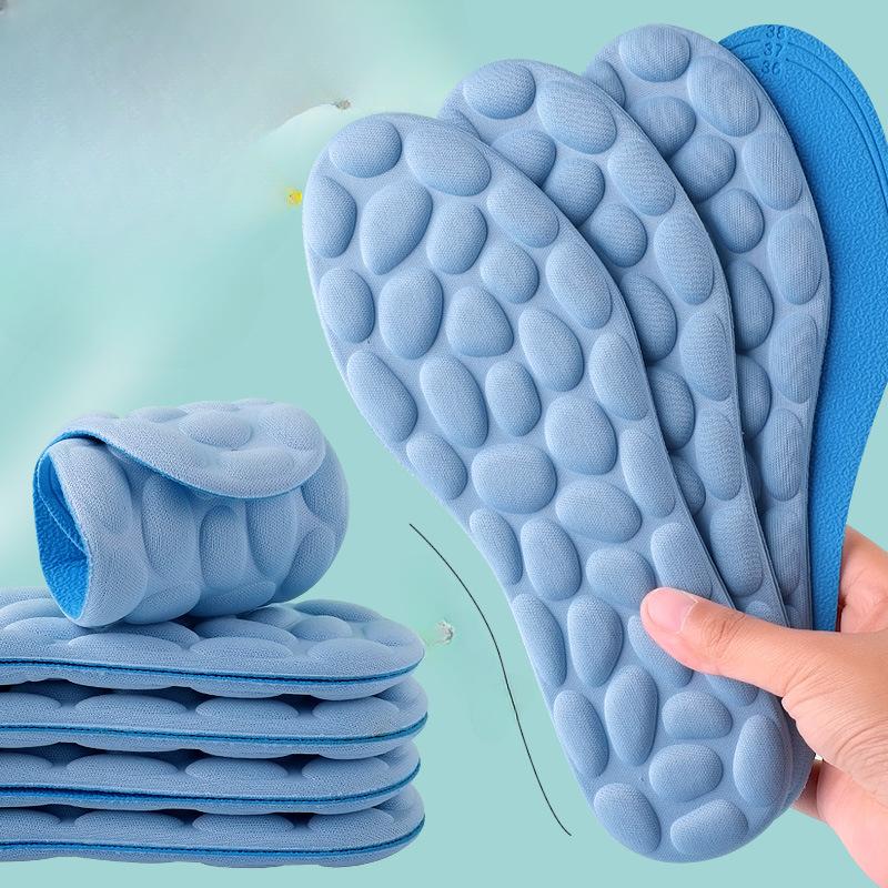 The Summer Sports Insoles Are Super Soft Thick Elastic Sweat-absorbent Breathable Antibacterial and Deodorizing