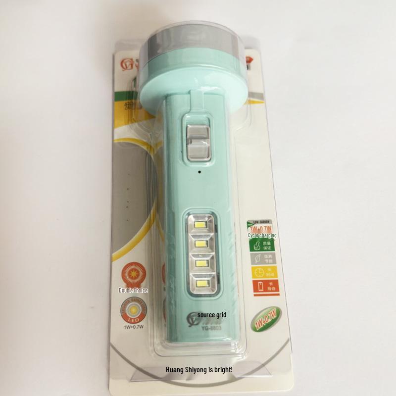 2025 Multifunctional LED Rechargeable Flashlight & Night Light for Camping and Bedroom
