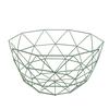Modern Geometric Wire Basket Fruit Storage Bowl Tableware Display Rack Holder