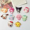 10Pcs New Acrylic Kawaii Cute Cartoon Anime Lamb Sticker  Series Clip Book Diy Jewelry Children Gift Hairpin Accessories A108