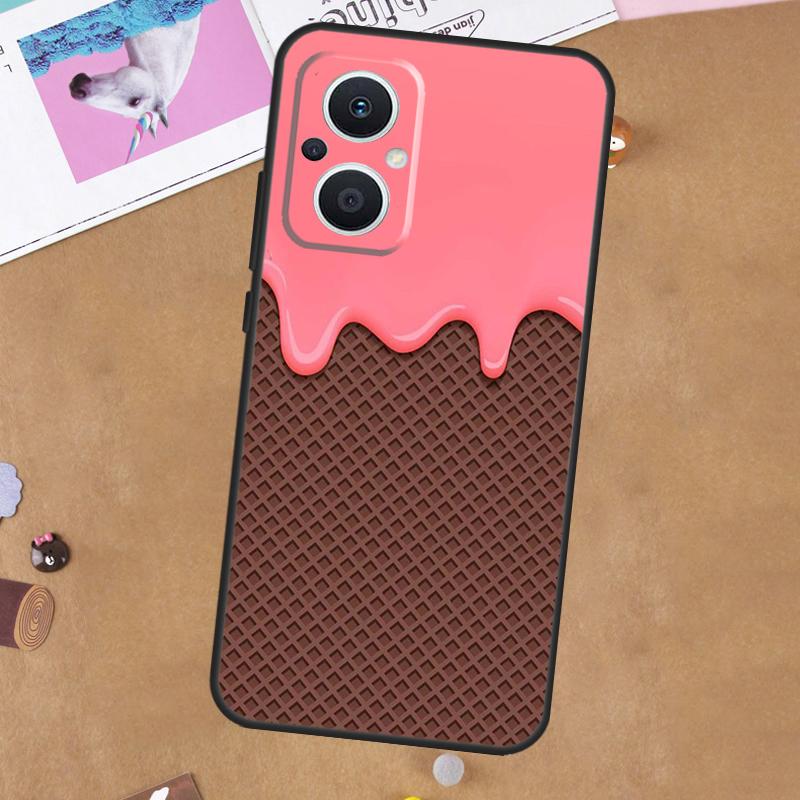 Chocolate Bar Case For OPPO Reno 4Z 5Z 8T 10 11 Pro 11F 5 6 7 8 Lite OPPO Find X5 X6 Pro X2 X3 Neo Cover