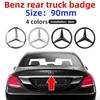 3D ABS 90mm for Mercedes Benz W117 W177 W176 X253 W247 W213 car rear trunk emblem badge sticker PE3
