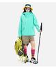 Single-Layer Softshell Hooded Jacket - Windproof, Waterproof, Lightweight, Wear-Resistant Outdoor Coat for Couples