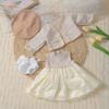 Doll Clothes for 55cm 21.65inch Reborn Doll Clothes Accessories Elegant Fashion Dress Set Reborn Baby Dolls Clothing Accessories