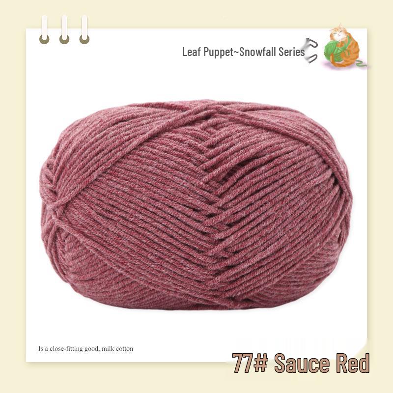 Yao Ou Handmade Crochet Flower Bouquet DIY Kit with 4-ply Combed Cotton Yarn