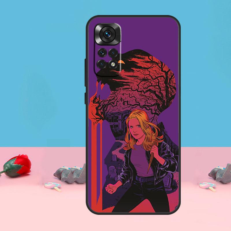 Buffy the Vampire Slayer Cover For Xiaomi Redmi Note 14 13 12 10 11 Pro 11S 12S Case For Redmi 15 15C 10C 12C 13C 14C
