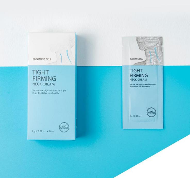 [Blooming Cell] Straffende, straffende Halscreme 2 g x 10 Stück