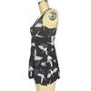 Swimsuit Women's Conservative Crane Print Sexy Bikini One-piece Swimsuit In European and American Plus Size