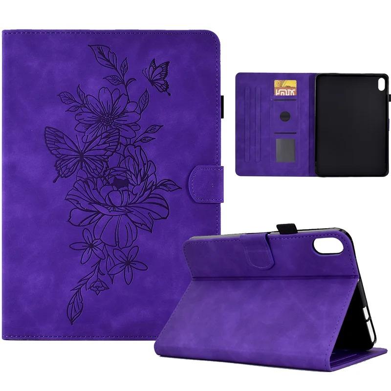 Funda For Xiaomi Redmi Pad 2 11" Cover 2025 For Redmi Pad 2 11 Tablet Case 3D Emboss Butterfly Beautiful Flower Card Slots Shell