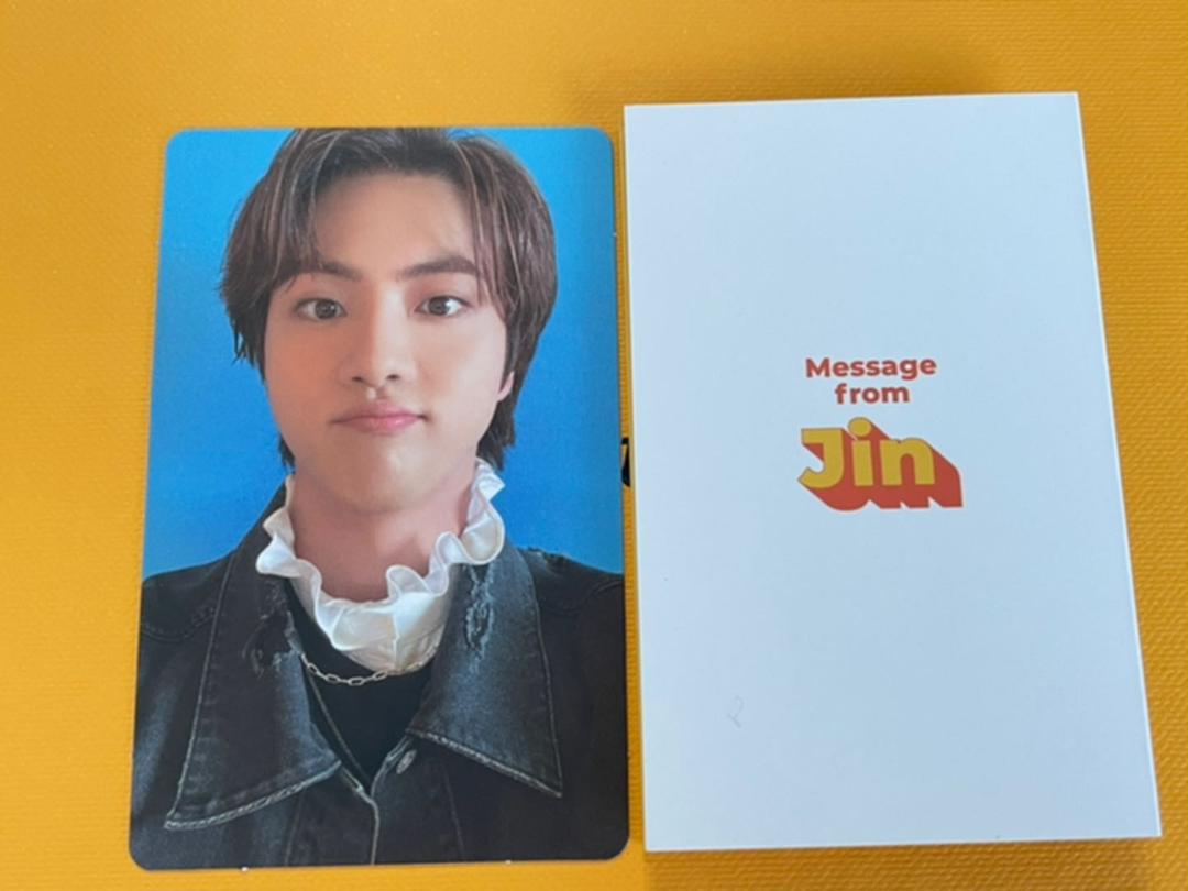 

[USED] BTS Butter JIN Trading Card Message Card
