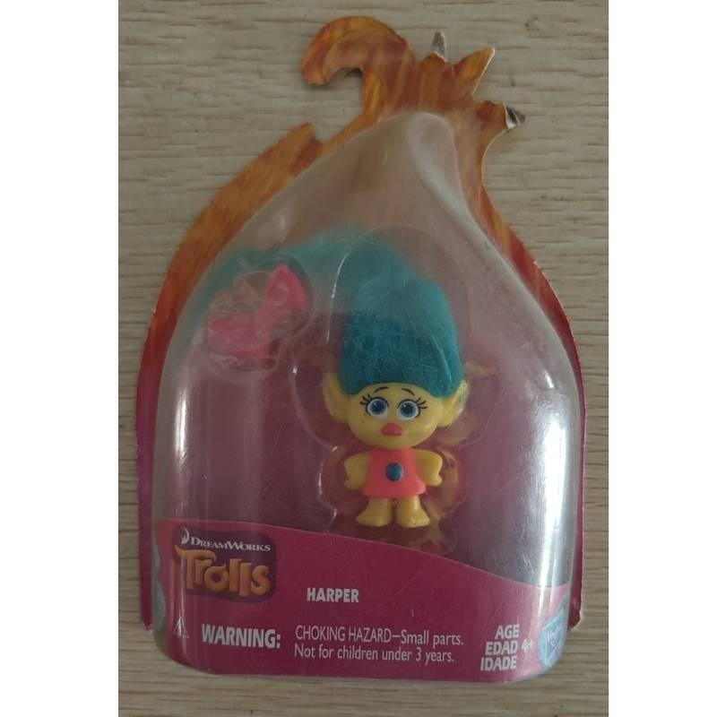 

Тролли 15 см Мировой тур Фигурки Персонажи Игрушки Харпер Бигги Кукла ПВХ Дети Happer-Blue