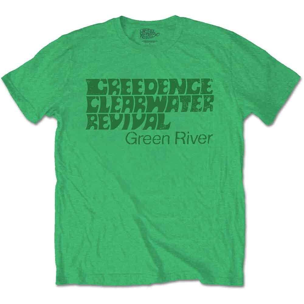 T-Shirt # M Unisex Green # Green River M