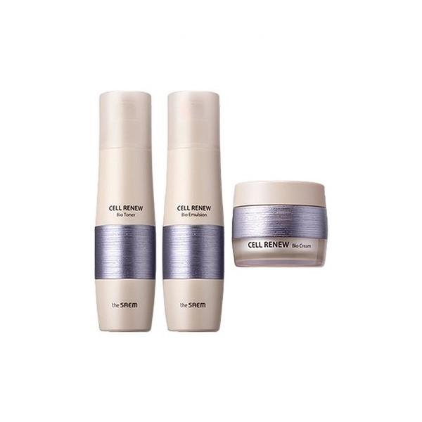 

The Saem Cell Renew Bio Skin Care Special 2pcs Set (Toner 150ml + Emulsion 150ml + Cream 31ml)