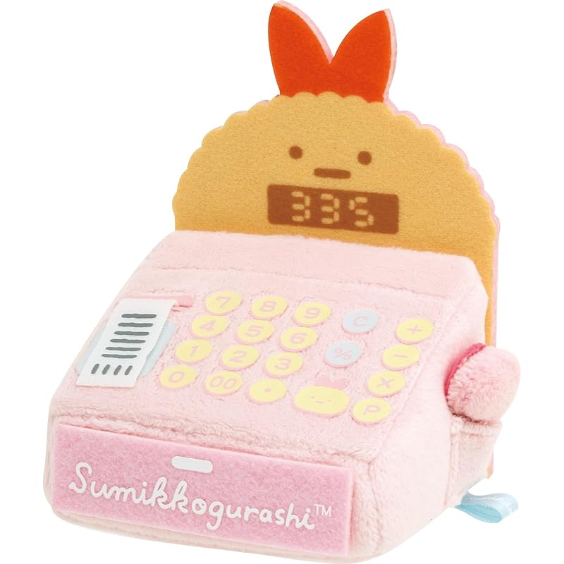 

San-X Sumikkogurashi Sumikko Market scene plush toy MO66901 Size: H11 x W8 x D7cm