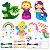 [PACZA] Felt sewing kit for children 27 pieces Z3354