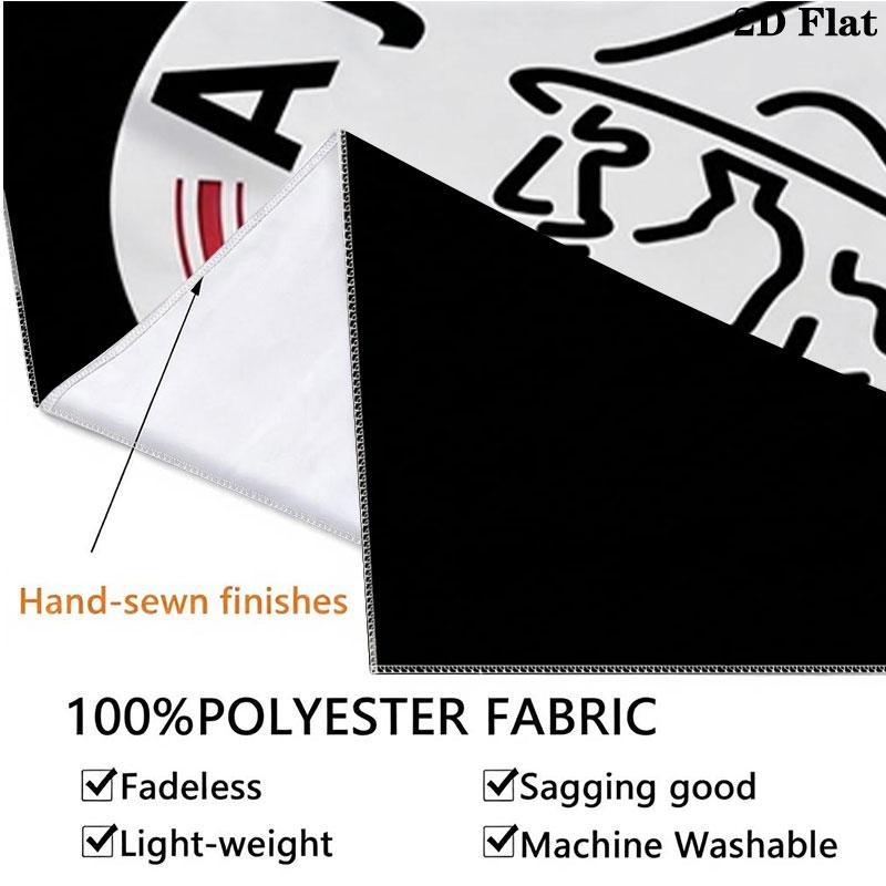 AFC Ajax Custom Name Wall Tapestry Aesthetic Wall Hanging Printed Fabric Blanket Decorative Tapestries for Bedroom Living Room Home Decor