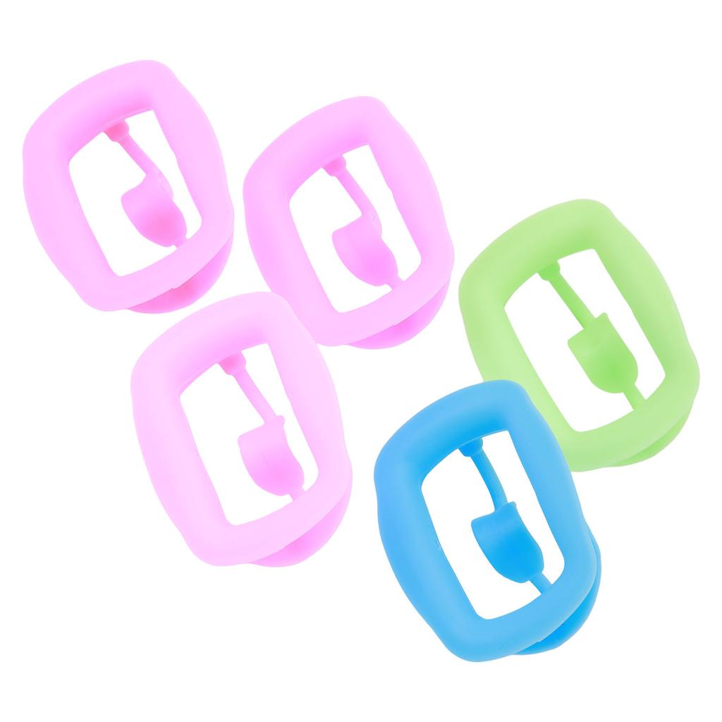 5 ks Silikonový retraktor tváře Měkký otvírač úst Opakovaně použitelný intraorální retraktor rtů