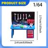 1/64 Table Model, Micro Landscape Decor, Layout Prop, Dollhouse Decoration Accessory