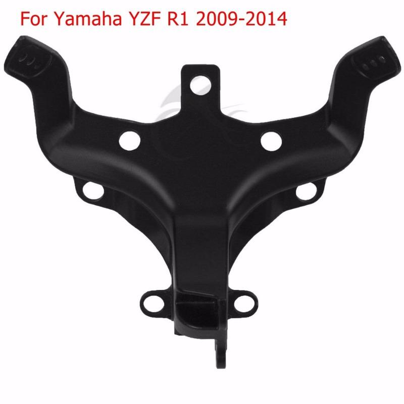 Motorcycle Aluminum Black Front Headlight Fairing Bracket For Yamaha R1 2002-2014 R6 1999-2016 Honda CBR600RR 1000RR 2003-2006
