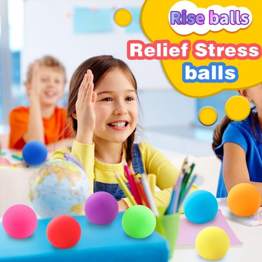 Rising Slow Stress Balls Fidget Toys For Kids Adults Dough Squishy Balls Soft Sensory Calm Down Item For Classroom