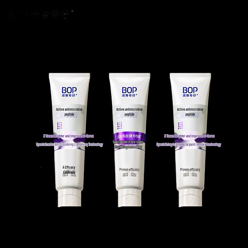 bop Active Antibacterial Whitening Fluoride Toothpaste