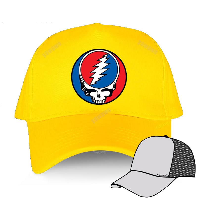 Cotton Hat for women Latest Design solid Baseball caps Simple Style Grateful Dead Teens summer hats Men hip hop harajuku cap