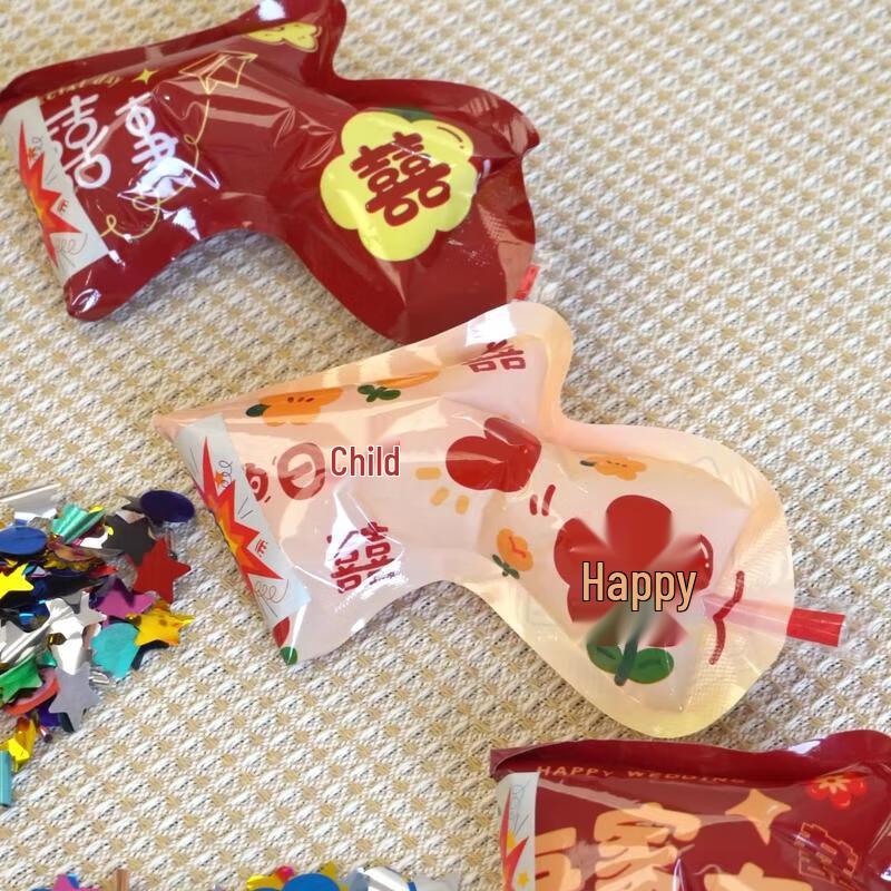 JINGRUIXIANG Handheld Wedding Confetti Poppers (20-Pack)