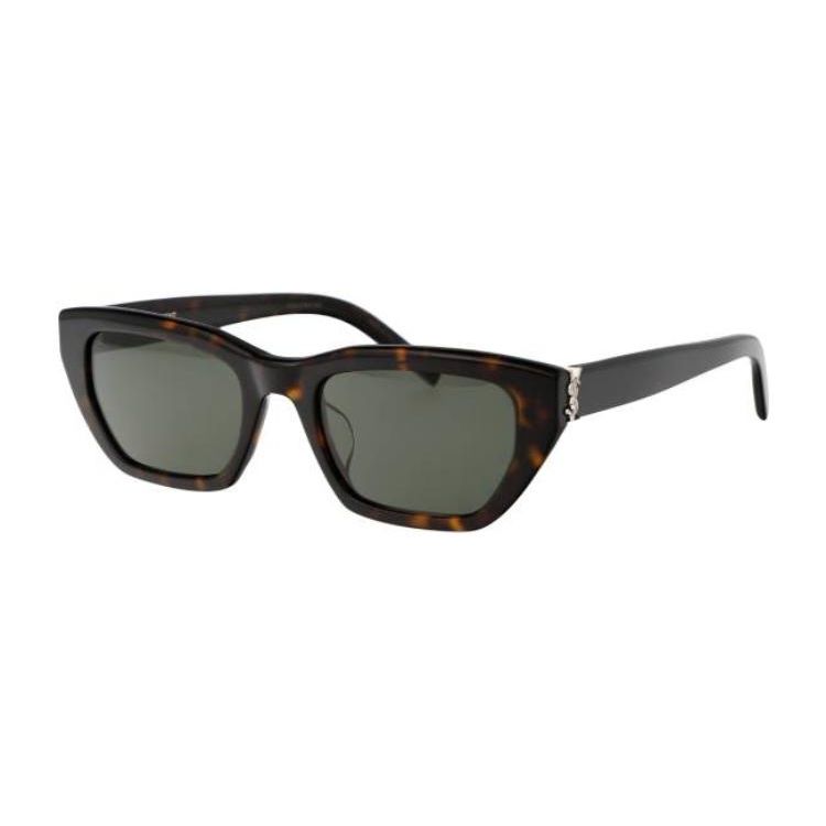 

Saint Laurent Side Logo Irregular Shape Sunglasses Unisex sunglasses Brown SLM127F002 Basic Packaging-Eyeglass Case