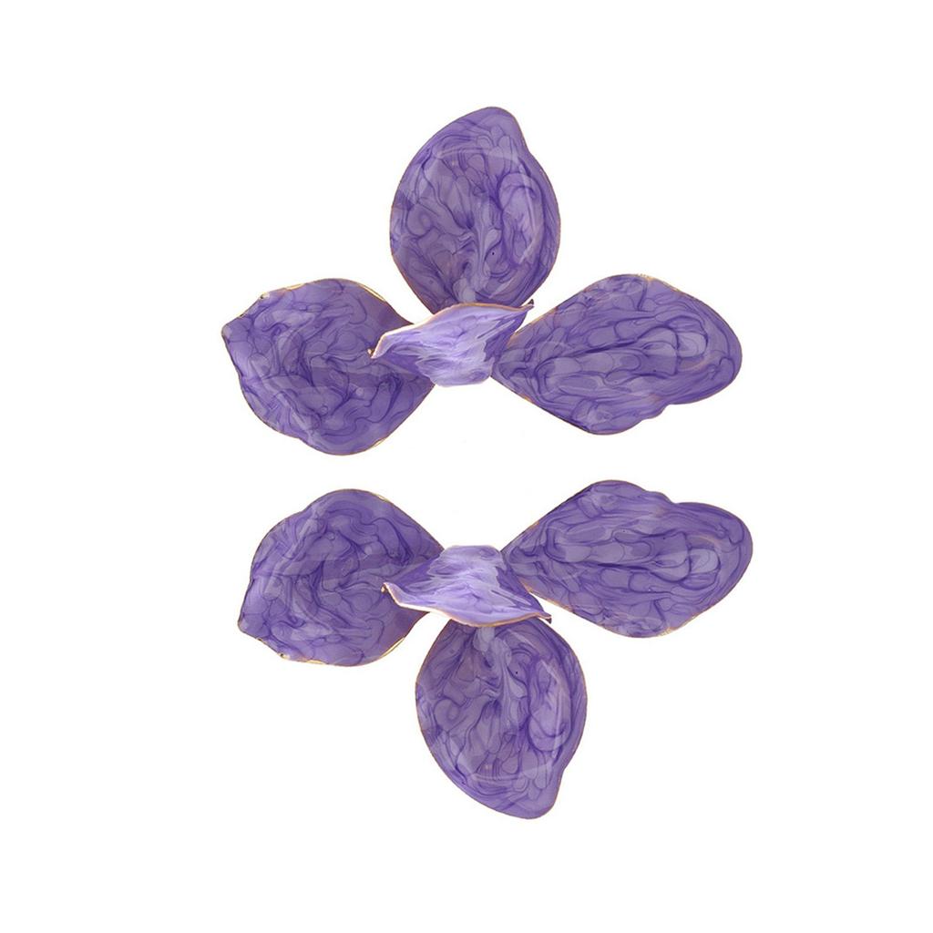 Unique Flower Studs Earrings Waterproof Earrings Fashion Ear Jewelry Alloy Texture Suitable for Various Occasion Wear