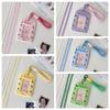 Hanging Decoration Korean Photocard Holder Plush Card Protective Case  School Stationery