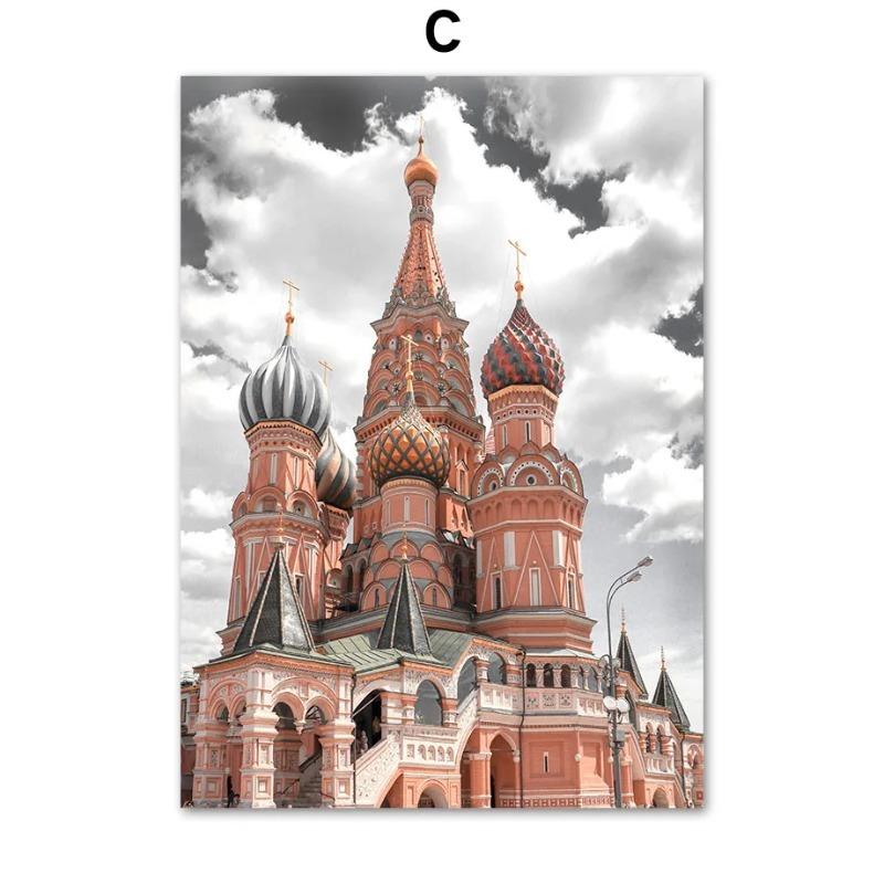 

Скандинавские постеры и принты Путешествие по миру Город Париж Башня Рим Лондон Холст Живопись Настенное искусство Картины для гостиной Домашний декор 20x30cm no frame